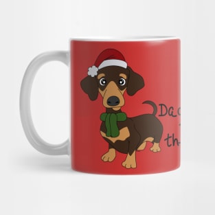 Dachshund Thru' The Snow Mug